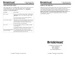 Предварительный просмотр 4 страницы BriskHeat FGDH Instruction Manual