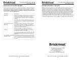 Предварительный просмотр 8 страницы BriskHeat FGDH Instruction Manual