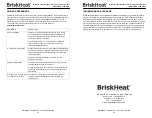 Предварительный просмотр 12 страницы BriskHeat FGDH Instruction Manual