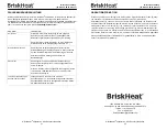 Предварительный просмотр 16 страницы BriskHeat FGDH Instruction Manual