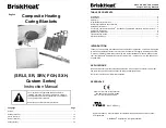 Preview for 1 page of BriskHeat FGH Custom Series Instruction Manual