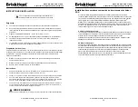 Preview for 15 page of BriskHeat FGH Custom Series Instruction Manual