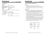 Preview for 8 page of BriskHeat HL101 Series Instruction Manual