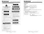 Preview for 13 page of BriskHeat HL101 Series Instruction Manual