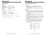 Preview for 19 page of BriskHeat HL101 Series Instruction Manual