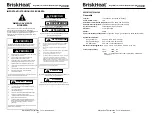 Preview for 24 page of BriskHeat HL101 Series Instruction Manual