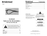 BriskHeat SLCBLSK Instruction Manual preview