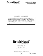 Предварительный просмотр 8 страницы BriskHeat TP0 Series Instruction Manual