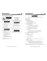 Preview for 2 page of BriskHeat X2 Benchtop Instruction Manual