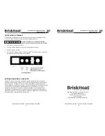 Preview for 16 page of BriskHeat X2 Benchtop Instruction Manual