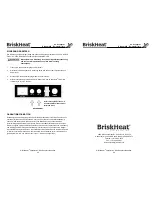 Preview for 32 page of BriskHeat X2 Benchtop Instruction Manual