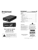 Preview for 33 page of BriskHeat X2 Benchtop Instruction Manual