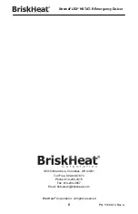 Preview for 8 page of BriskHeat XtremeFLEX HSTAT-R Series Instruction Manual