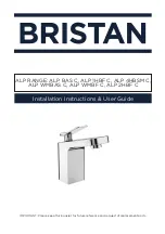 Bristan ALP 1HBF C Installation Instructions & User Manual предпросмотр