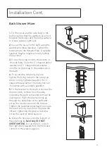 Предварительный просмотр 11 страницы Bristan ALP 1HBF C Installation Instructions & User Manual