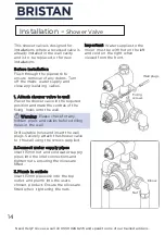 Preview for 14 page of Bristan AR3 SHCDIV C Installation Instructions & User Manual