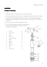 Предварительный просмотр 7 страницы Bristan Blitz BTZ BAS C Installation Instructions & User Manual