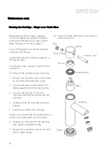 Предварительный просмотр 16 страницы Bristan Blitz BTZ BAS C Installation Instructions & User Manual