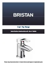 Bristan CAP 1/2 C Installation Instructions & User Manual предпросмотр