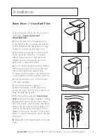 Предварительный просмотр 9 страницы Bristan Descent DSC 1HBF C Installation Instructions Manual