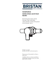 Предварительный просмотр 1 страницы Bristan ELVIRA SHWR PK Installation Instructions And User Manual