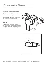 Предварительный просмотр 19 страницы Bristan ELVIRA SHWR PK Installation Instructions And User Manual