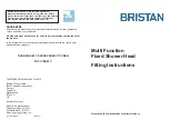Bristan FHC CTRD02 C Fitting Instructions preview
