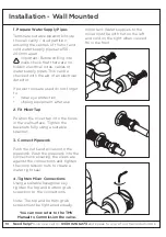 Предварительный просмотр 10 страницы Bristan H64DMT2 Installation Instructions And User Manual