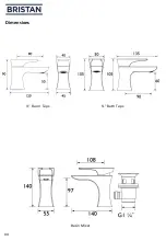 Предварительный просмотр 4 страницы Bristan Hourglass HOU BF BLK Installation Instructions & User Manual