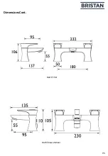 Предварительный просмотр 5 страницы Bristan Hourglass HOU BF BLK Installation Instructions & User Manual