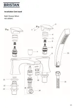 Предварительный просмотр 11 страницы Bristan Hourglass HOU BF BLK Installation Instructions & User Manual