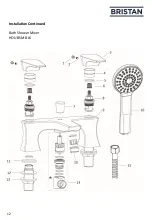 Предварительный просмотр 12 страницы Bristan Hourglass HOU BF BLK Installation Instructions & User Manual