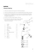 Preview for 7 page of Bristan Java Series Installation Instructions & User Manual