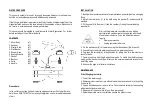 Предварительный просмотр 2 страницы Bristan Jute JU BSM C Fitting Instructions & Contents List