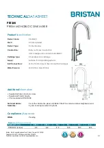 Предварительный просмотр 1 страницы Bristan PRISM PM SNK C Fitting Instructions