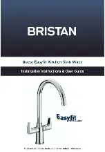 Bristan Quest Easyfit Installation Instructions & User Manual предпросмотр