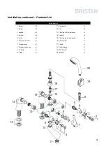 Предварительный просмотр 5 страницы Bristan Regency R BSM C Fitting Instructions & Contents List