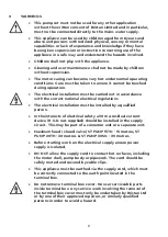 Preview for 4 page of Bristan ST PUMP 15TN Installation, Operation & Maintenance Instructions Manual