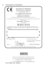 Preview for 32 page of Bristan ST PUMP 15TN Installation, Operation & Maintenance Instructions Manual