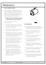 Предварительный просмотр 7 страницы Bristan TS4753ECP Installation Instructions And User Manual