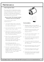 Предварительный просмотр 7 страницы Bristan TS6000ECP Installation Instructions And User Manual