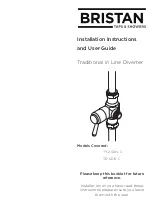 Предварительный просмотр 1 страницы Bristan TY2 SDIV C Installation Instructions And User Manual