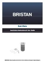 Предварительный просмотр 1 страницы Bristan W-BASIN01-C Installation Instructions & User Manual