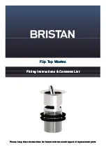 Предварительный просмотр 1 страницы Bristan W BASIN12 C Fitting Instructions & Contents List