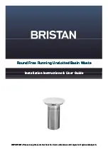 Предварительный просмотр 1 страницы Bristan W BASIN14 C Installation Instructions & User Manual