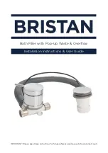 Bristan WASTES W BATH09 C Installation Instructions & User Manual предпросмотр