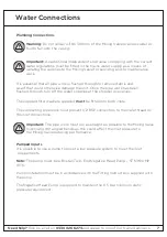 Preview for 7 page of Bristan Wave Single Outlet Touchpad Installation Instructions And User Manual