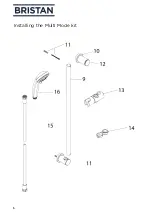 Предварительный просмотр 15 страницы Bristan Zing Safe Touch Bar Mixer Multi Mode Kit Installation Instructions & User Manual