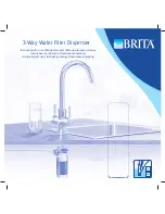 Preview for 1 page of Brita 3-Way Water Filter Dispenser System Instructions For Use Manual