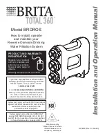 Brita TOTAL 360 BRDROS Installation And Operation Manual preview